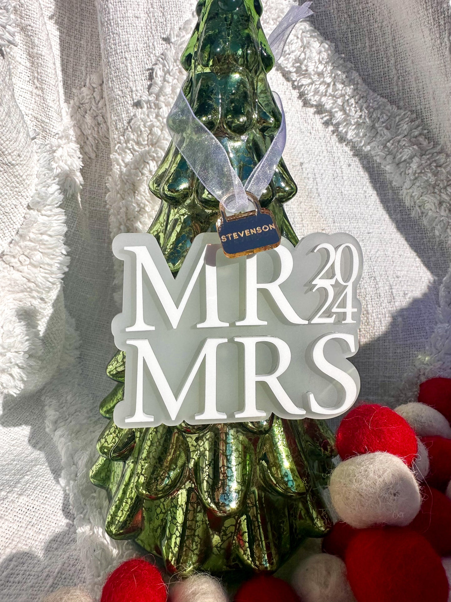 Mr & Mrs Ornament