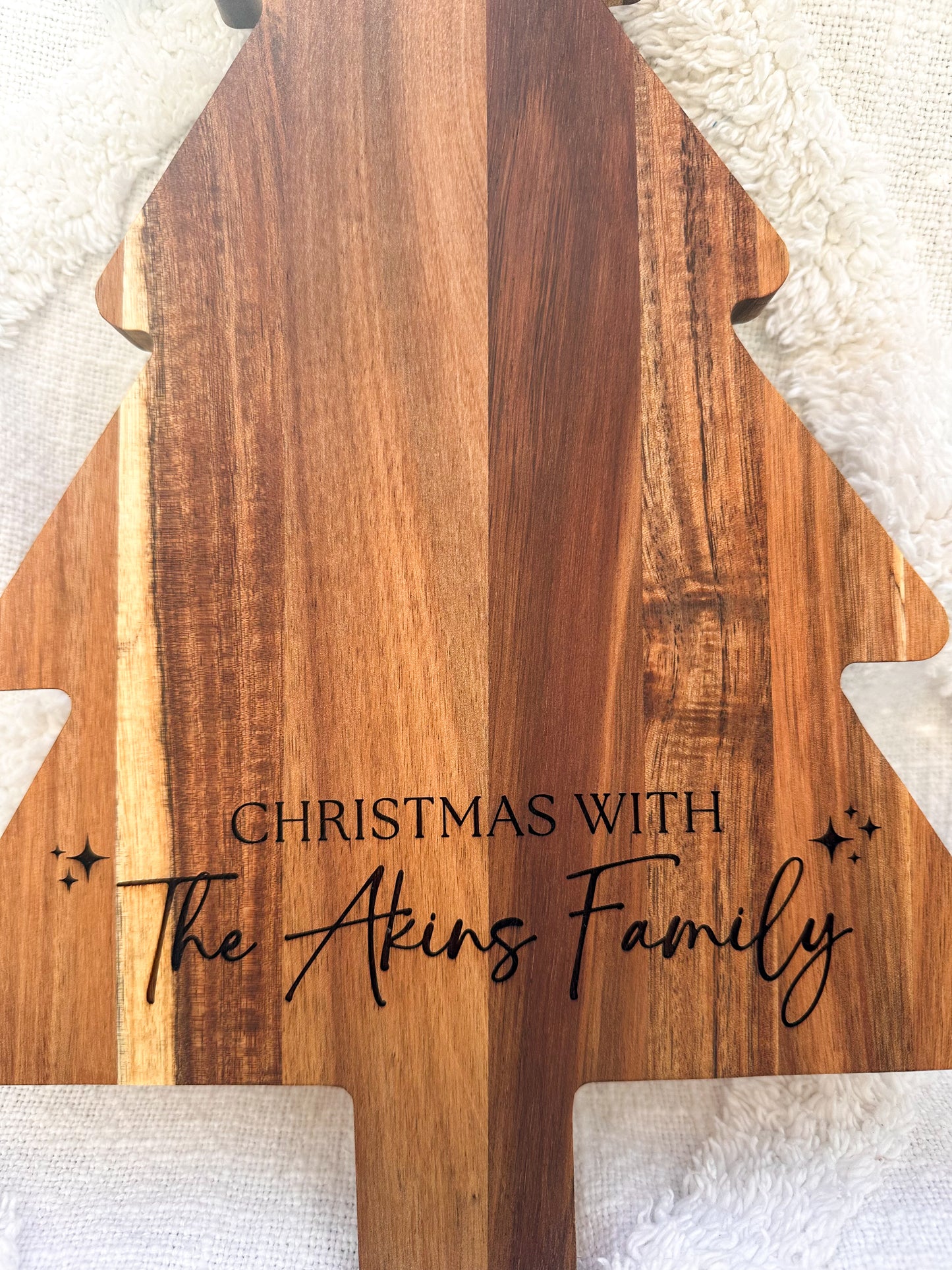 Engraved Holiday Serving Boards