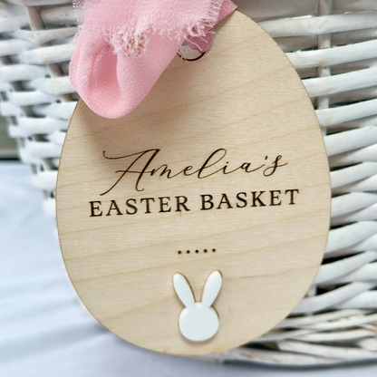 Personalized/Baby First Easter Basket Tag