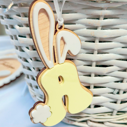 Bunny Ears Initial Tag