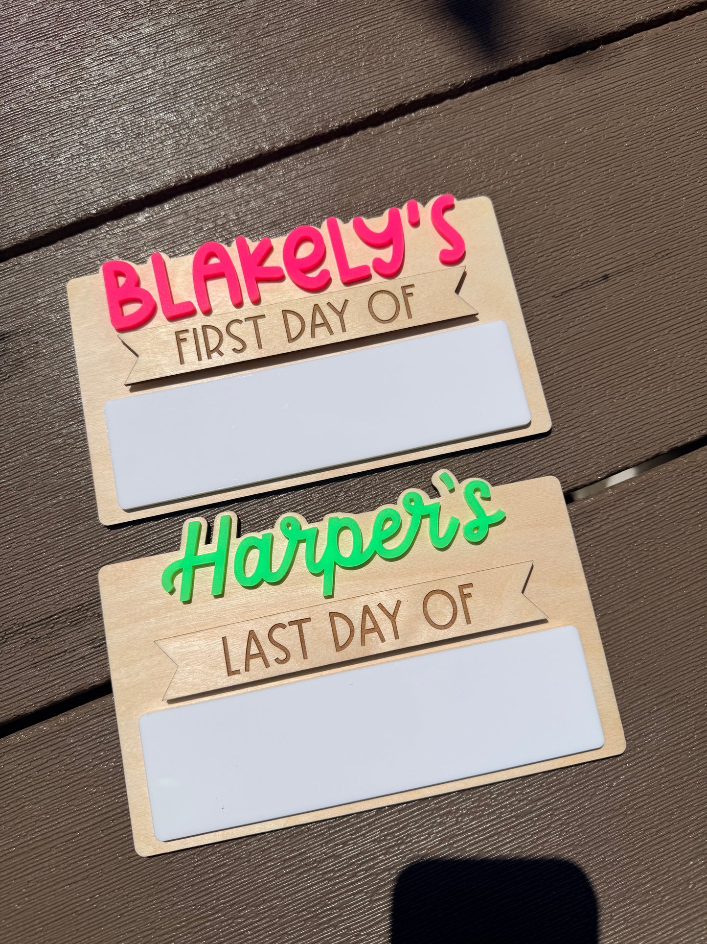 SMALL First Day of School Sign