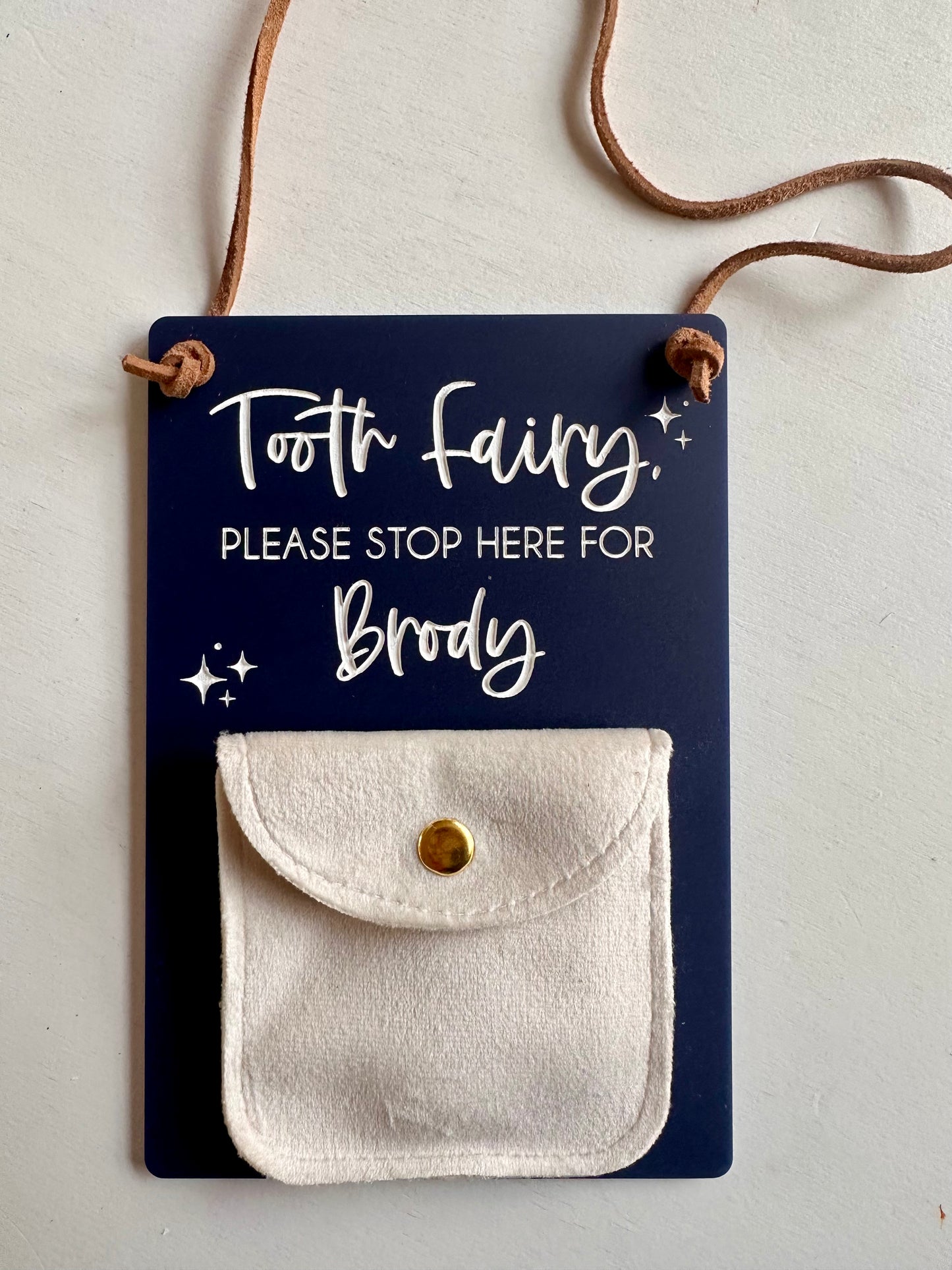 Personalized Tooth Fairy Door Hanger