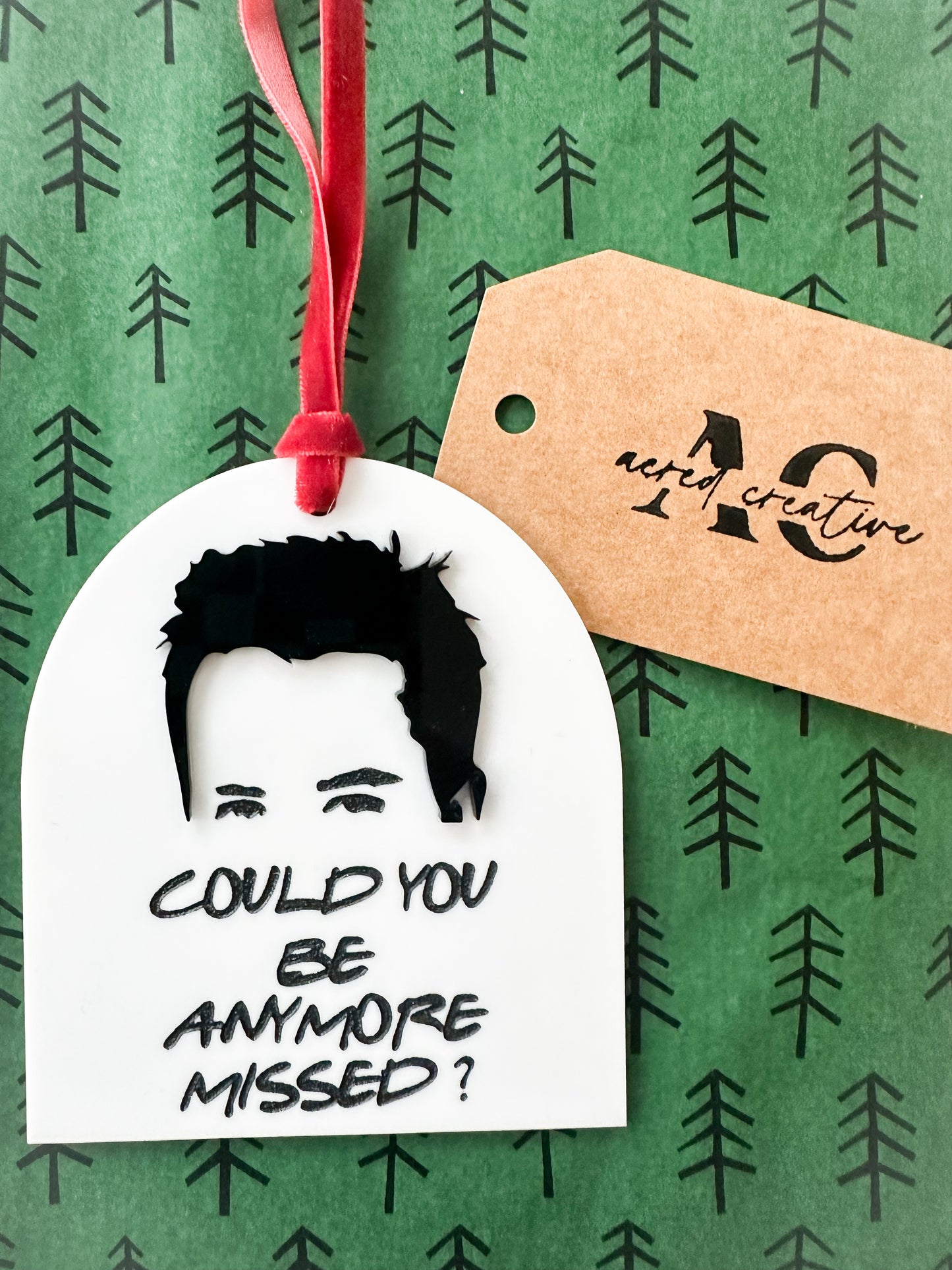 Chandler Bing Ornament