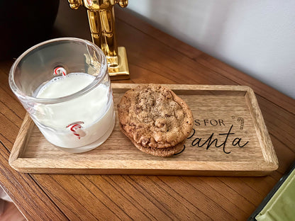 "Treats for Santa" Tray