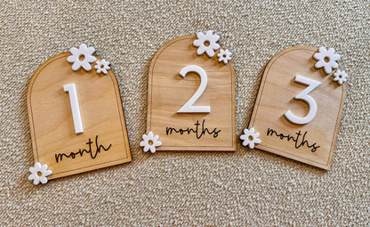 Baby Girl Milestone Markers